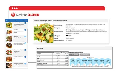 kiosk calcmenu|Kiosk for CALCMENU .